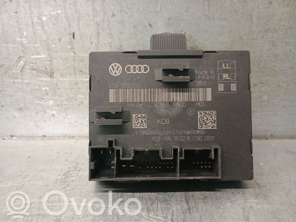 Audi A6 C7 Módulo de confort/conveniencia 