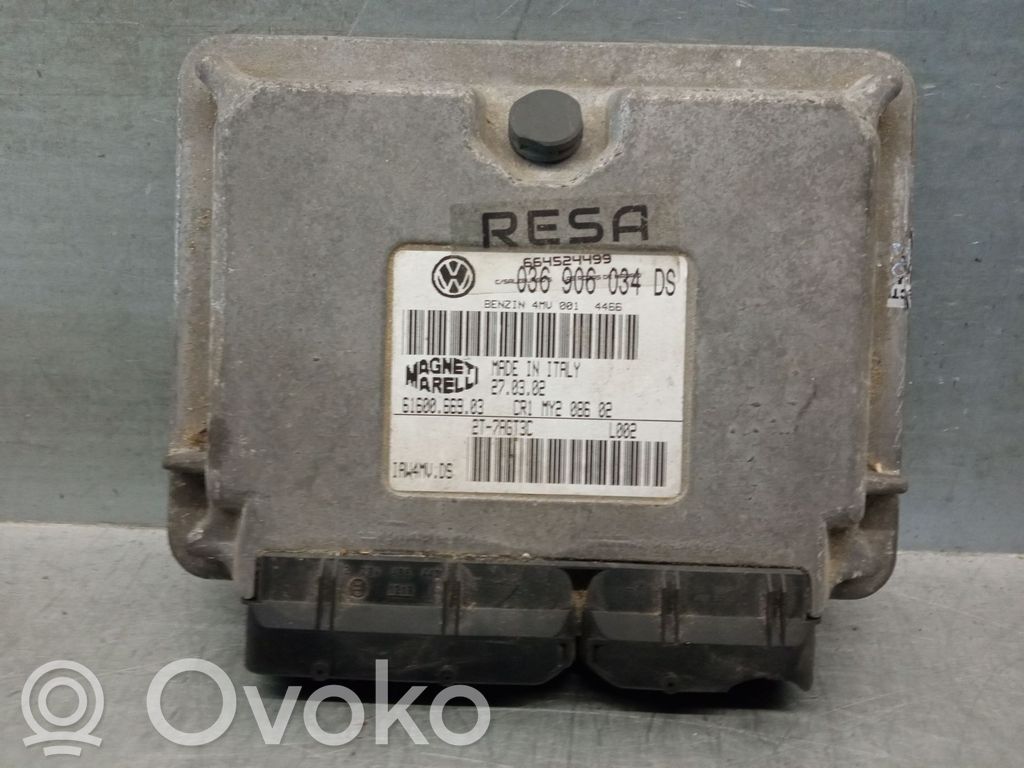 Seat Toledo II (1M) Engine control unit/module 