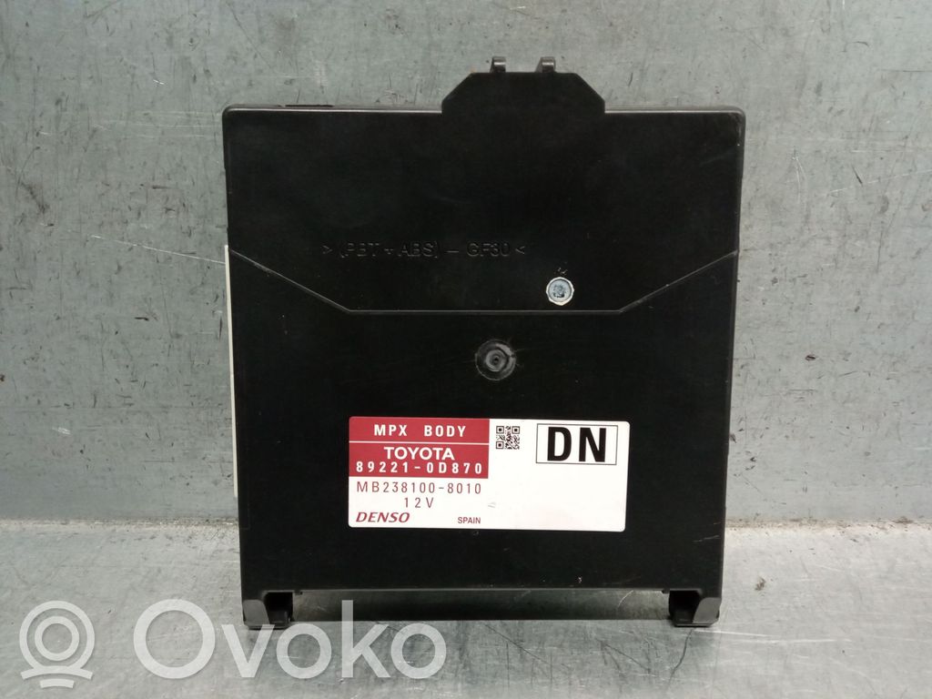 Toyota Yaris Autres unités de commande / modules 
