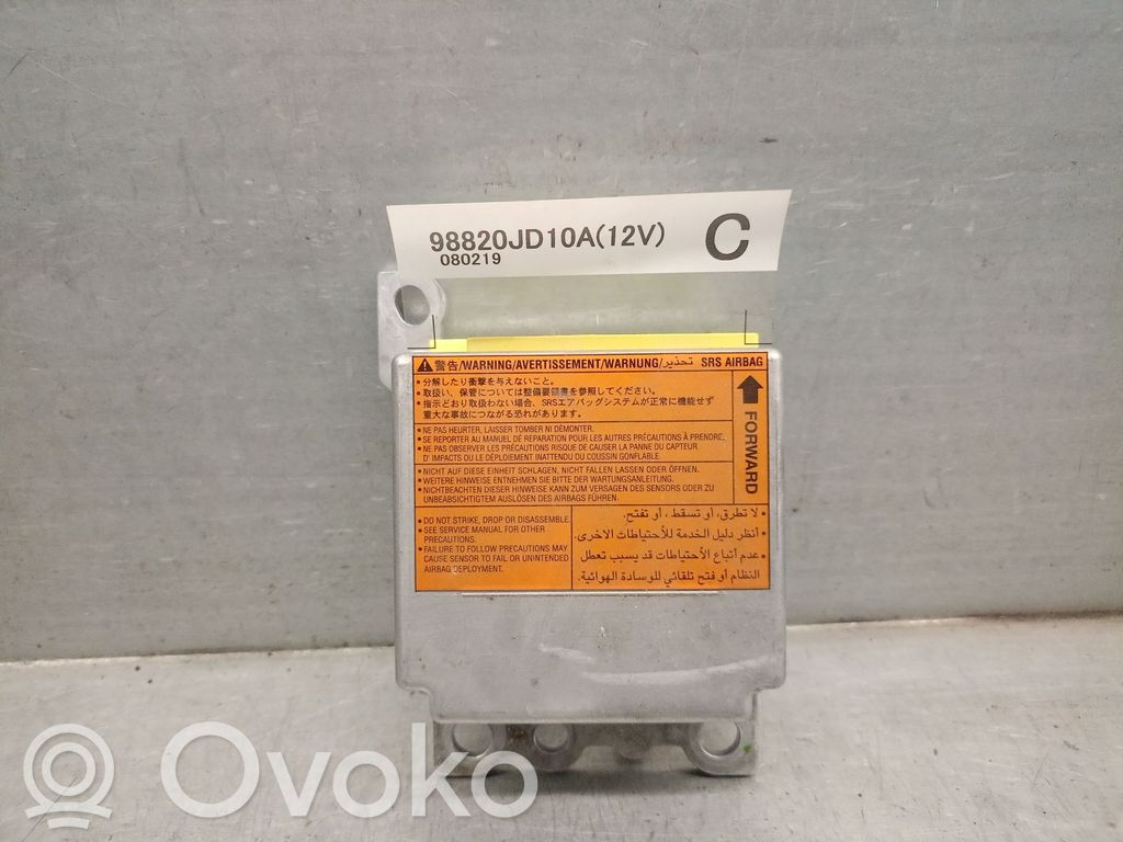 Nissan Qashqai+2 Centralina/modulo airbag