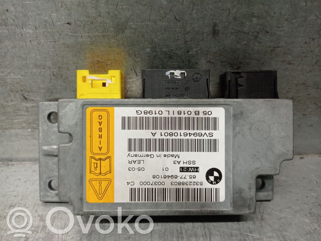BMW 7 E65 E66 Airbag control unit/module 
