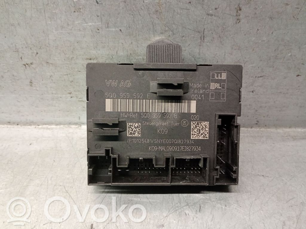 Volkswagen Touran III Comfort/convenience module