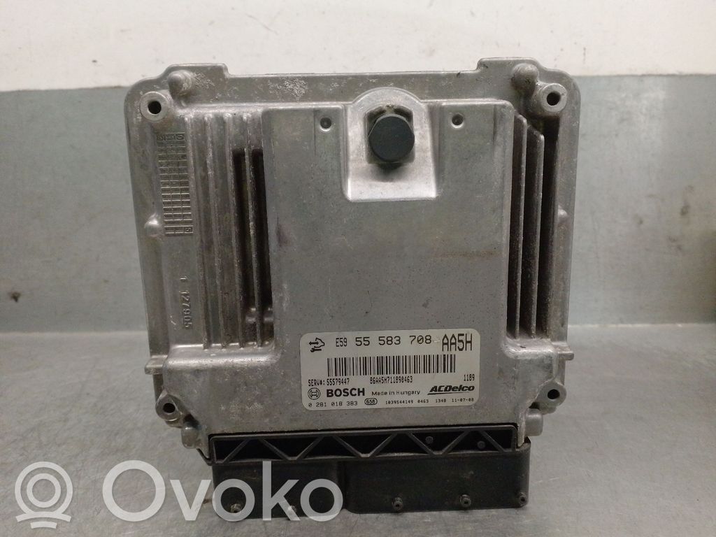 Chevrolet Aveo Unitate/modul de control motor 