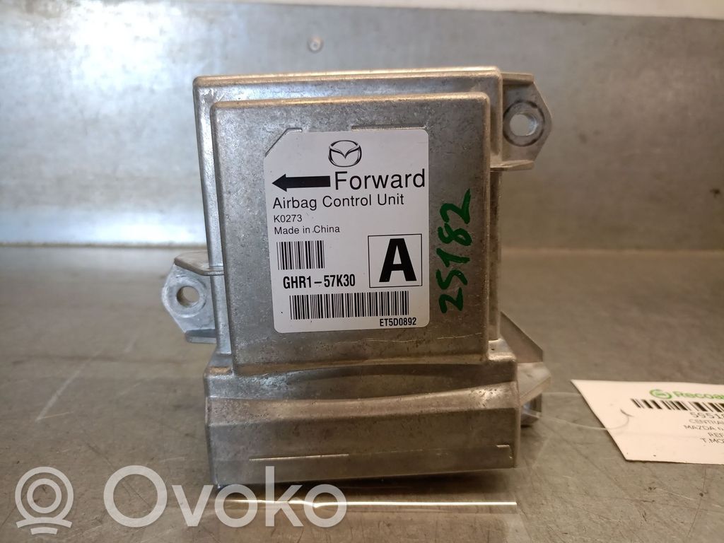 Mazda 6 Unidad de control/módulo del Airbag 
