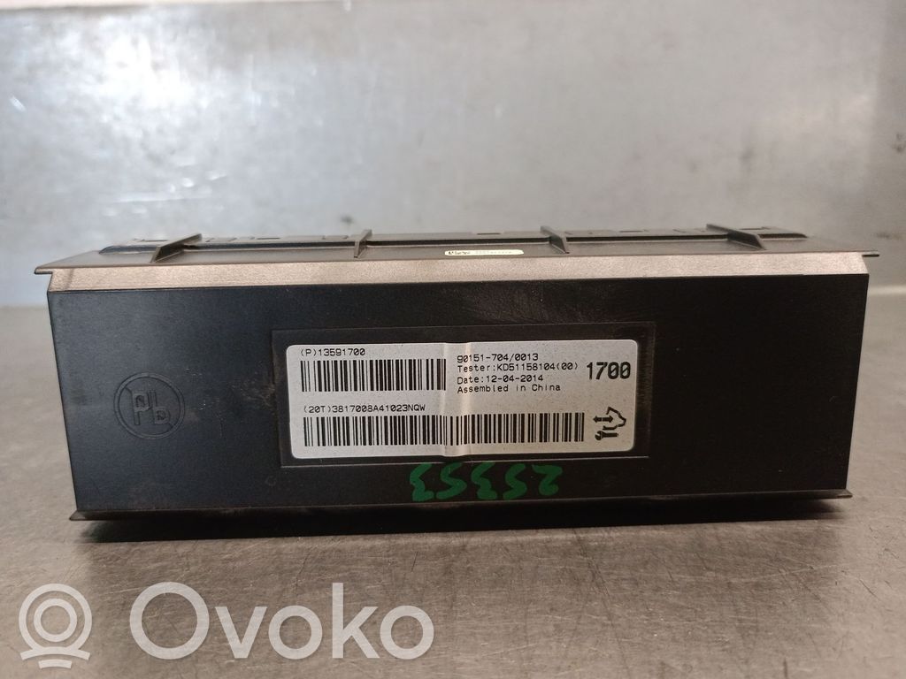 Opel Mokka Kiti valdymo blokai/ moduliai