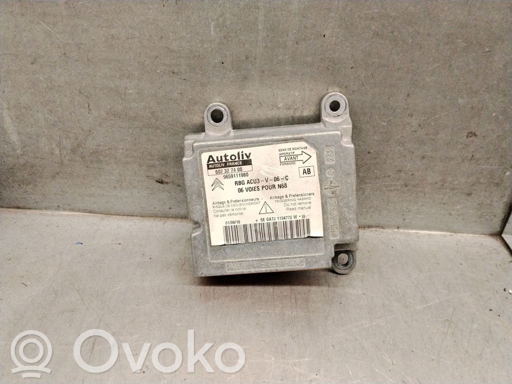 Citroen Xsara Turvatyynyn ohjainlaite/moduuli 
