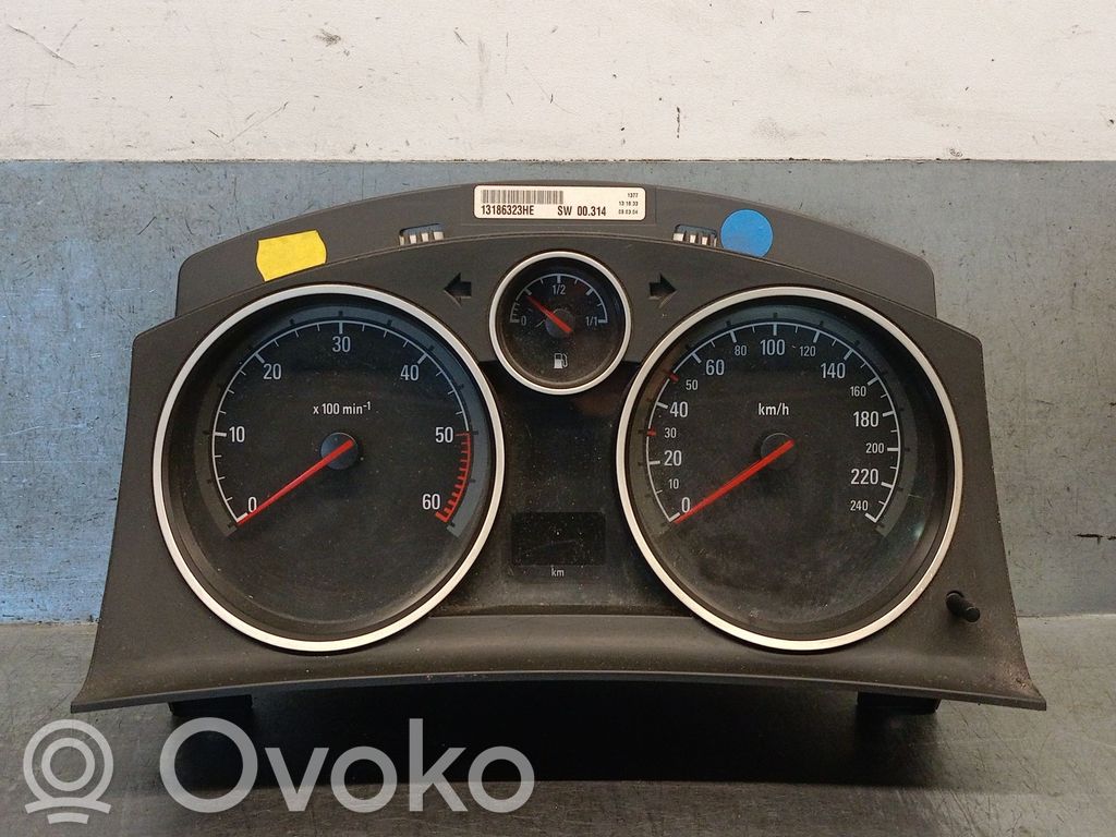 Opel Astra G Speedometer (instrument cluster) 