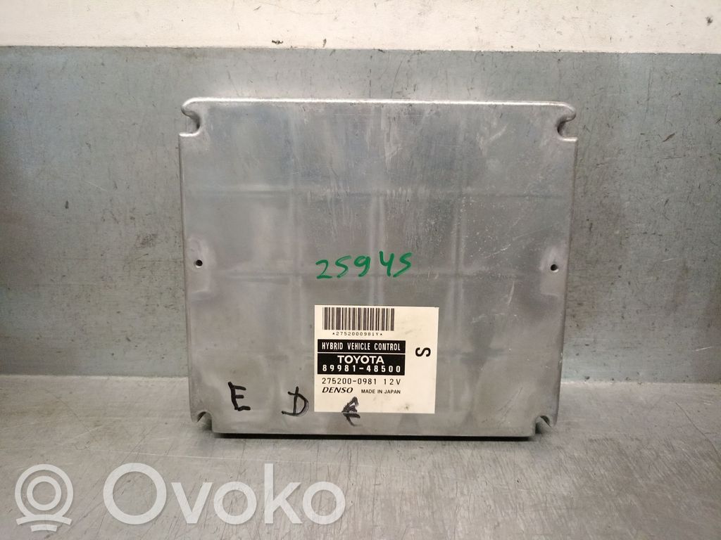 Lexus RX 450H Sterownik / Moduł ECU