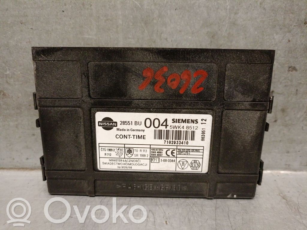 Nissan Almera Tino Altre centraline/moduli
