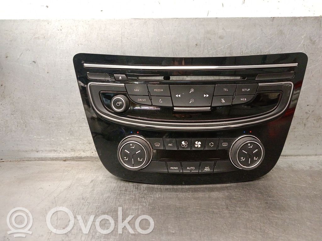 Peugeot 508 Panel klimatyzacji