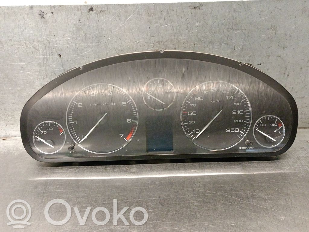 Peugeot 407 Geschwindigkeitsmesser Cockpit 