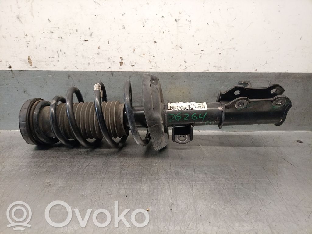 Opel Astra H Amortyzator osi przedniej ze sprężyną 