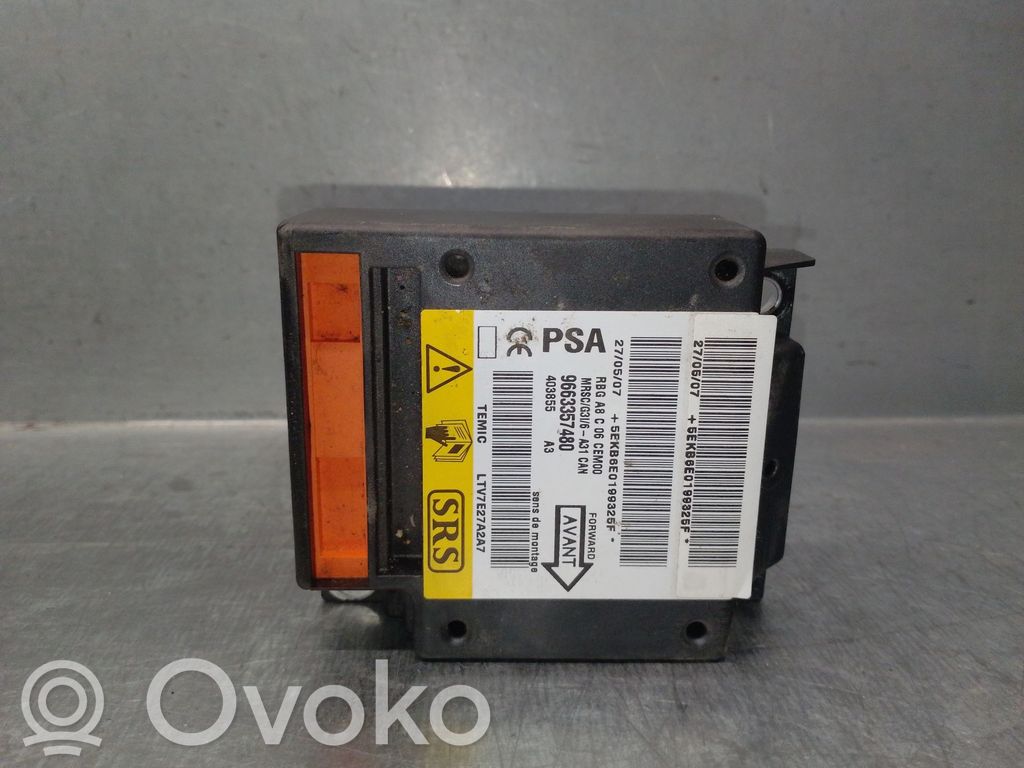 Citroen C3 Pluriel Sterownik / Moduł Airbag