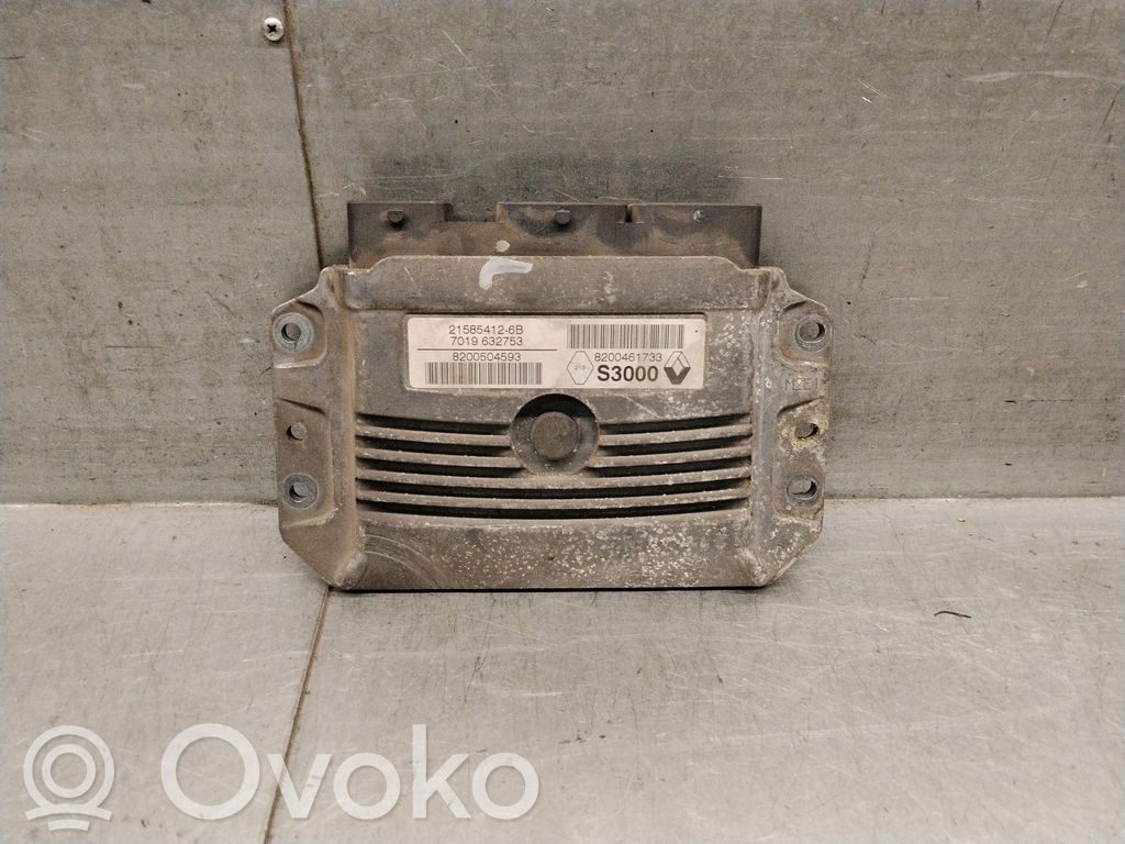 Renault Clio III Unidad de control/módulo del motor
