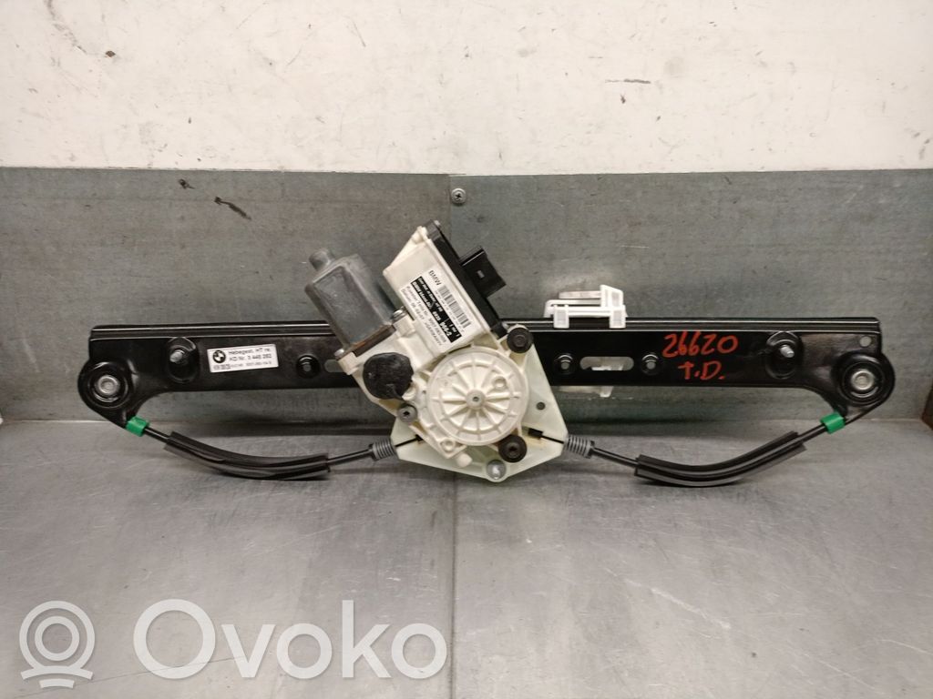 BMW X3 E83 Mécanisme lève-vitre de porte arrière avec moteur 