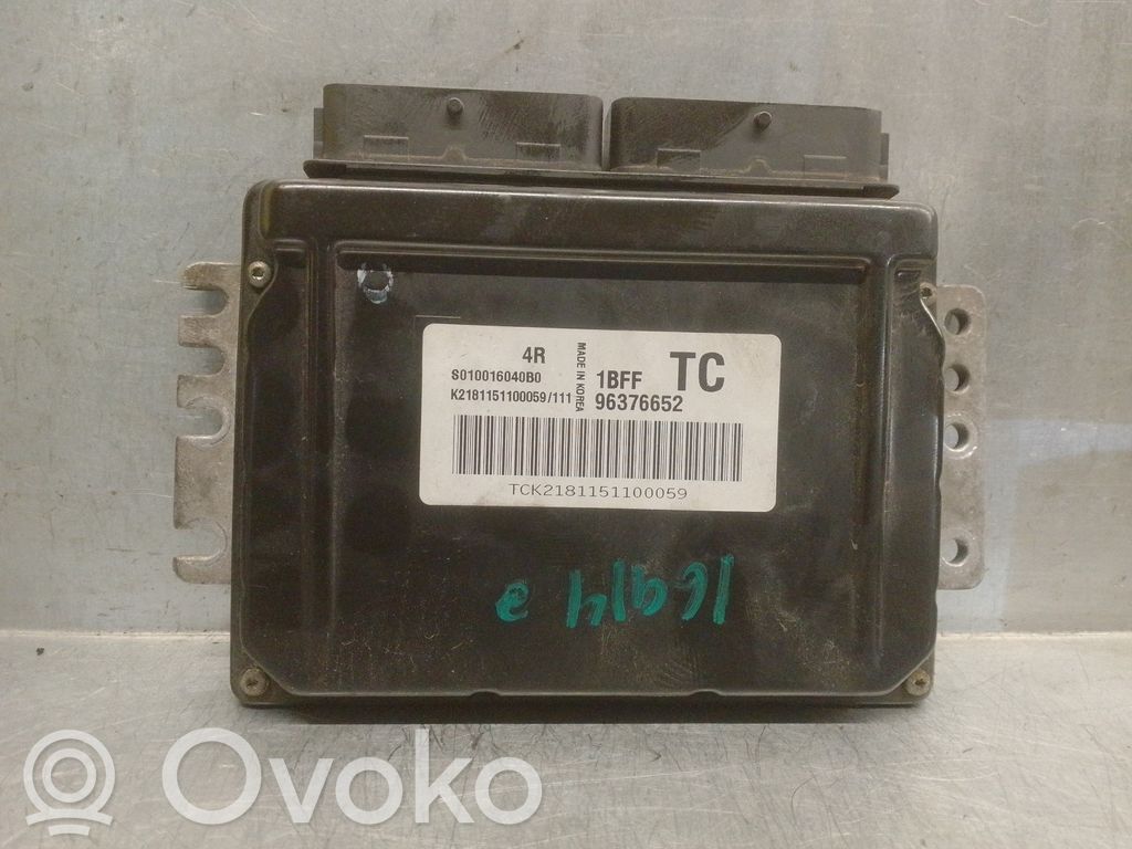 Chevrolet Aveo Sterownik / Moduł ECU 
