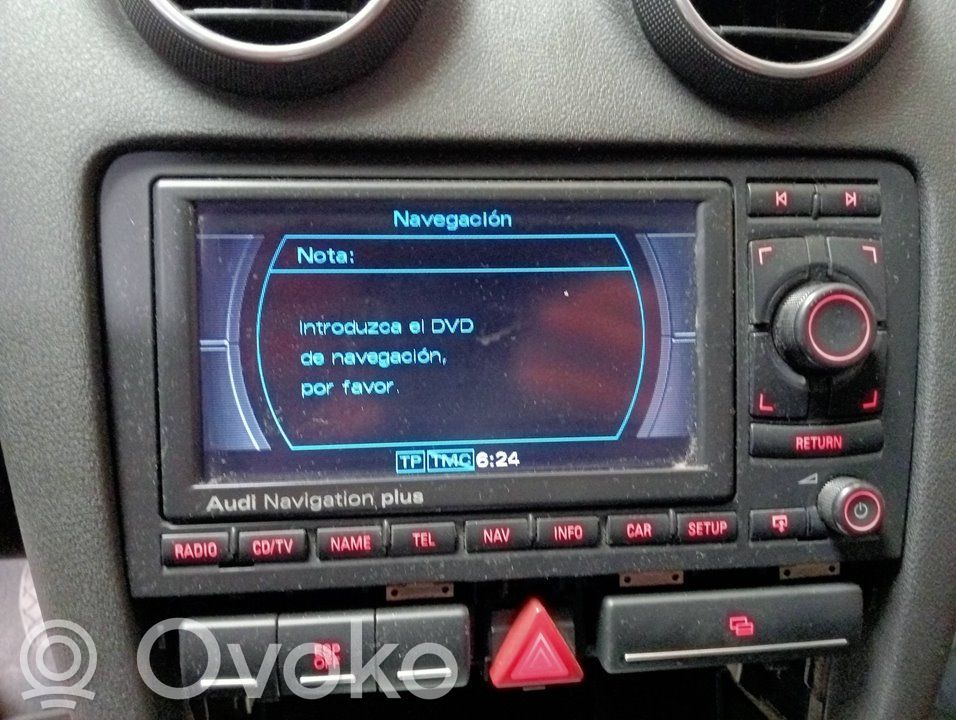 Audi A3 S3 8P Panel / Radioodtwarzacz CD/DVD/GPS 