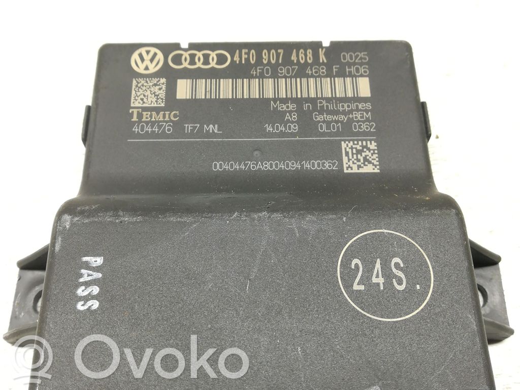 Other control units/modules   4F0907468K,4F0907468F