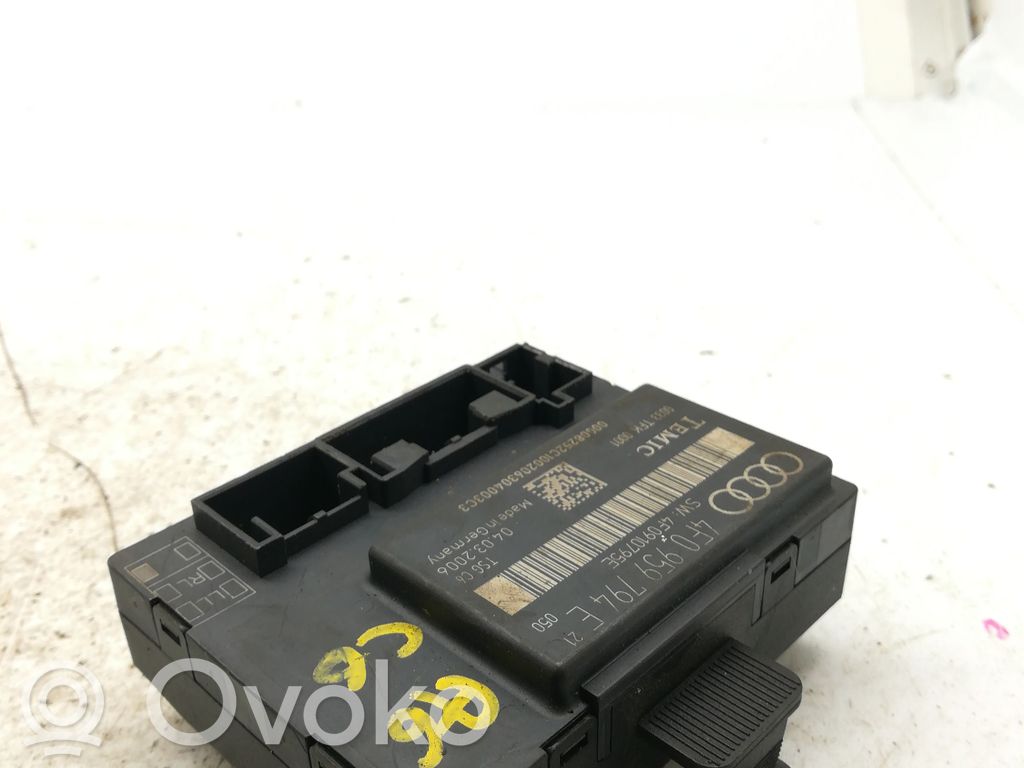 Audi A6 S6 C6 4F Módulo de confort/conveniencia 