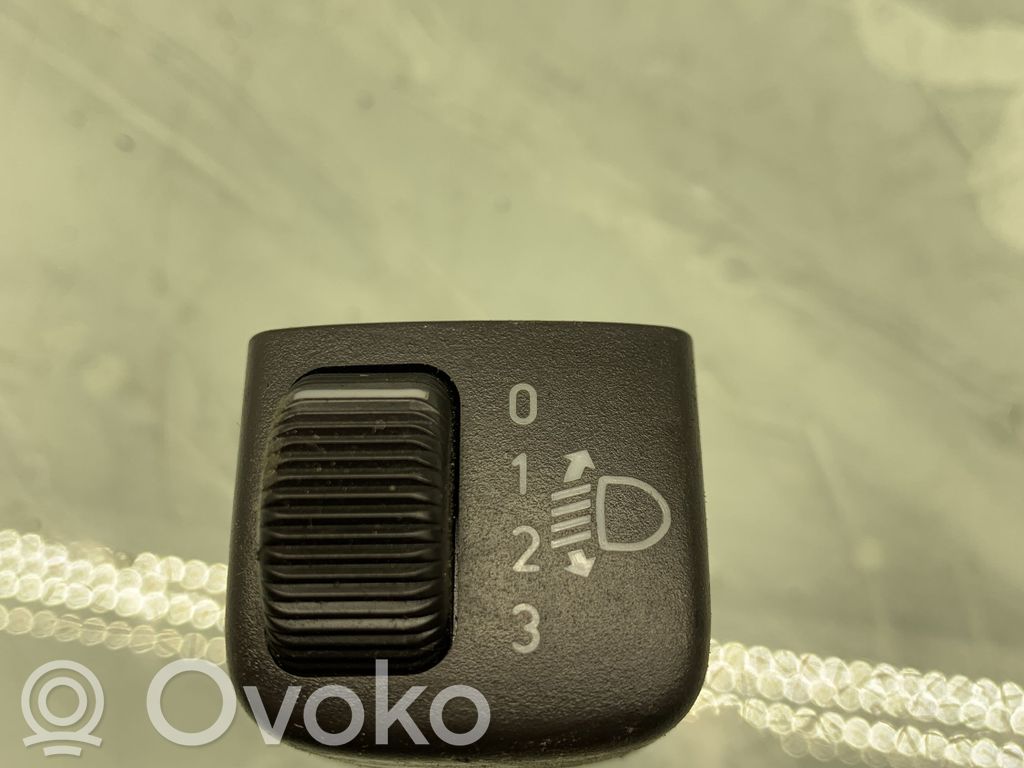 Saab 9-5 Headlight level height control switch 