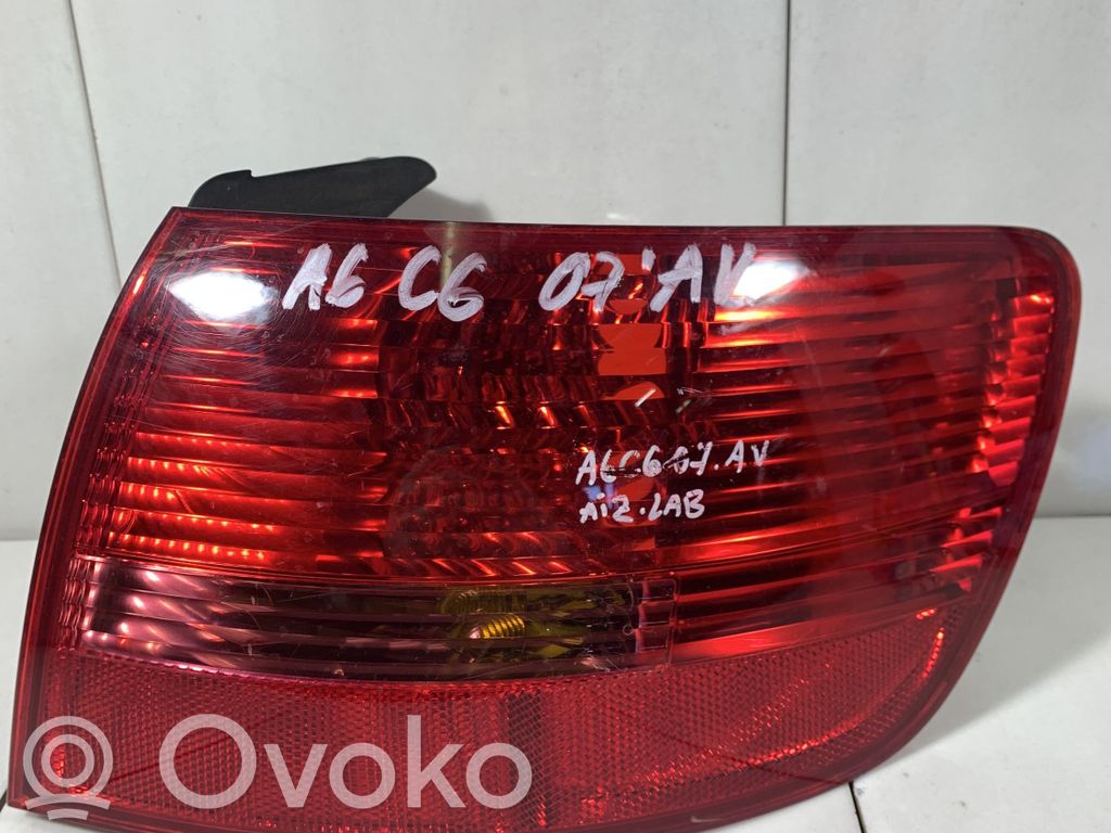 Audi A6 S6 C6 4F Galinis žibintas kėbule 