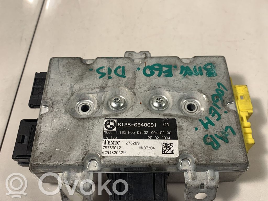 BMW 5 E60 E61 Module de contrôle airbag 