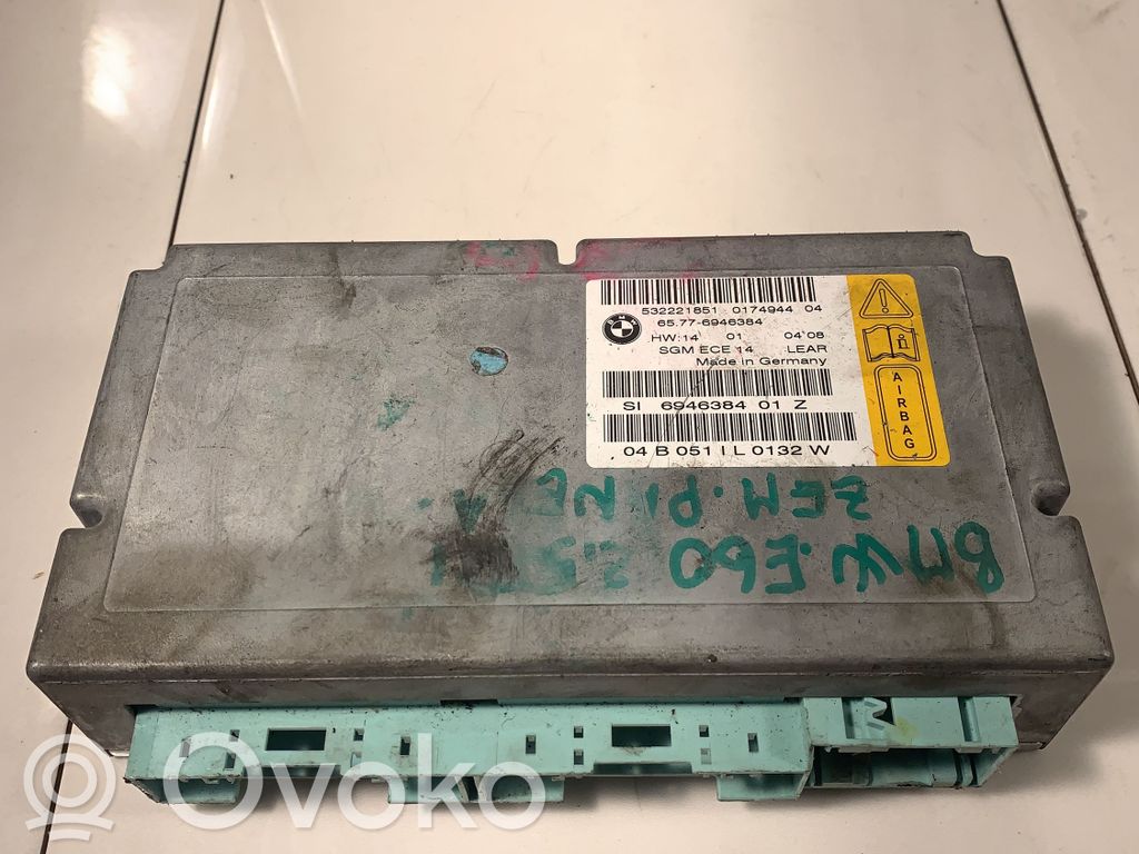 Airbag control unit/module   65776946384