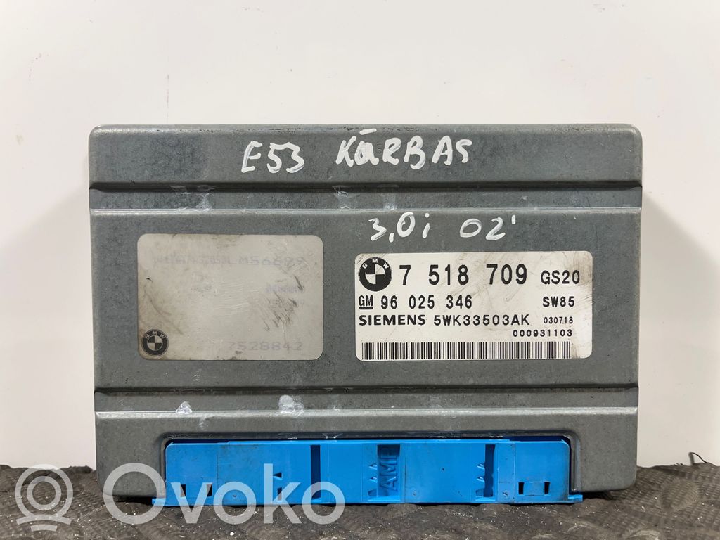 Gearbox control unit/module   7518709,96025346,5WK33503AK
