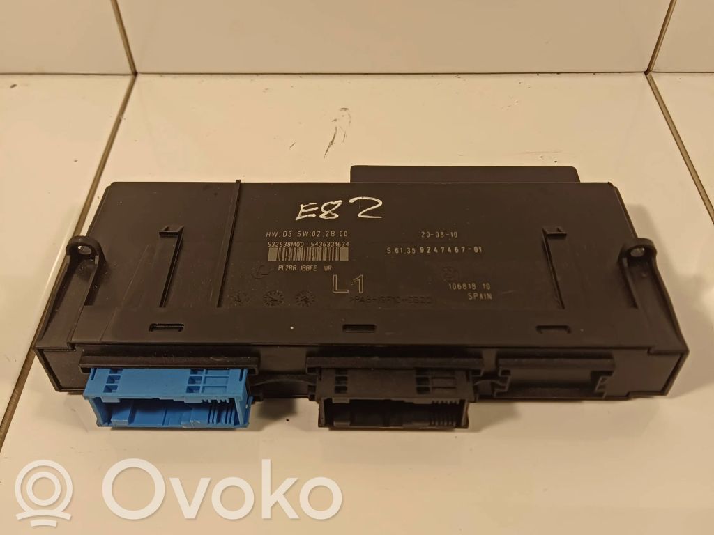 BMW 1 E82 E88 Komforto modulis 