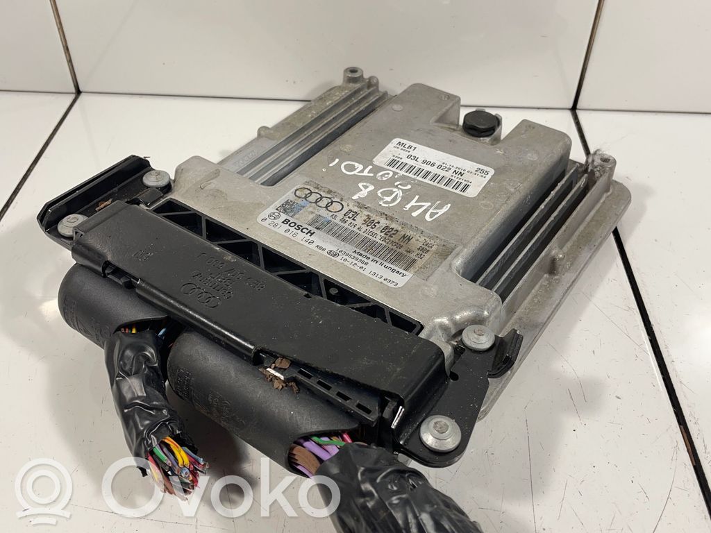 Engine control unit/module   03L906022NN,03L906019AL,0281016140