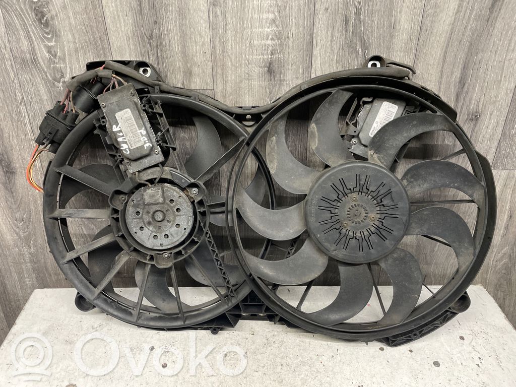 Audi A6 Allroad C6 Elektryczny wentylator chłodnicy 