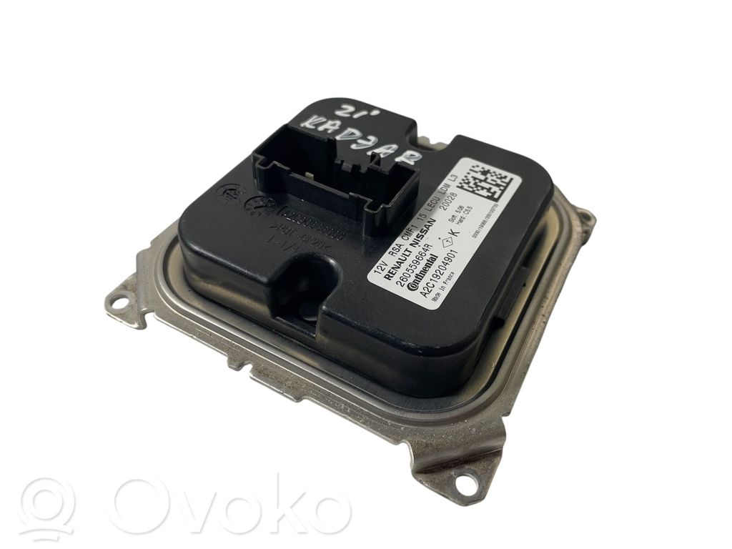 Unité de commande / module Xénon   260559664R,20028,A2C19204901