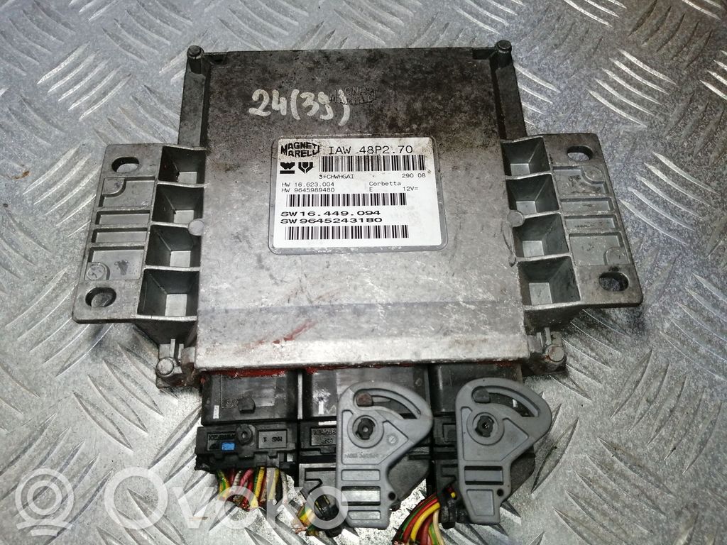 Peugeot 206 Engine control unit/module 