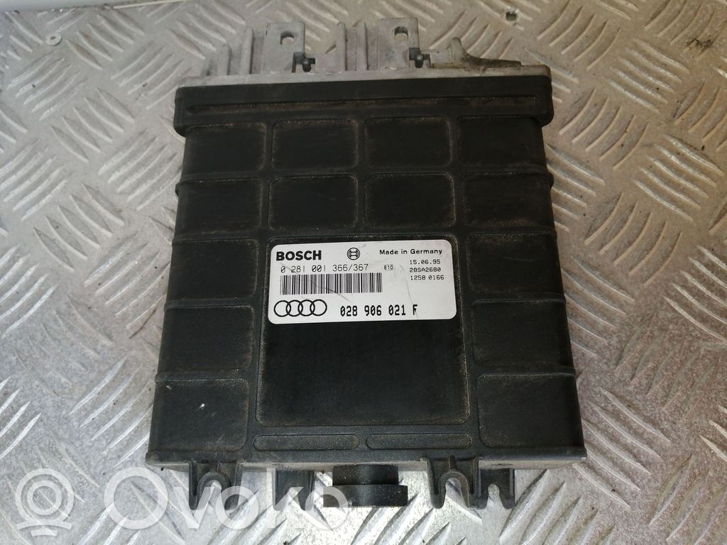 Engine control unit/module   028906021F,0281001366