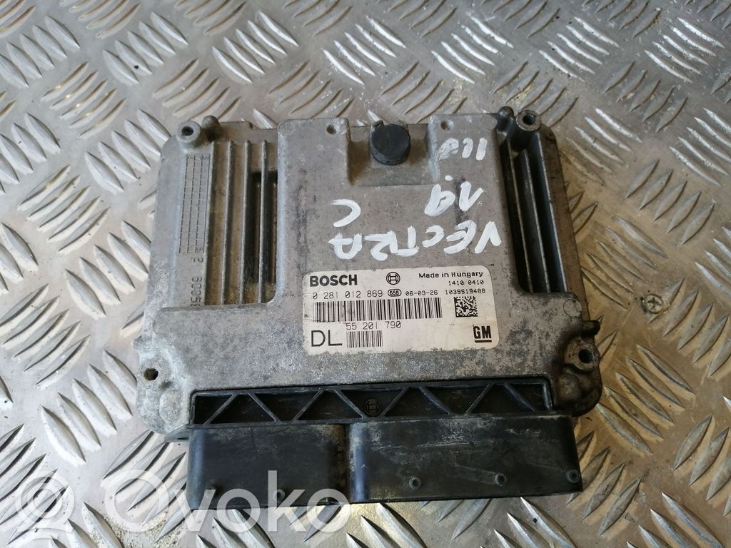 Opel Vectra C Calculateur moteur ECU 