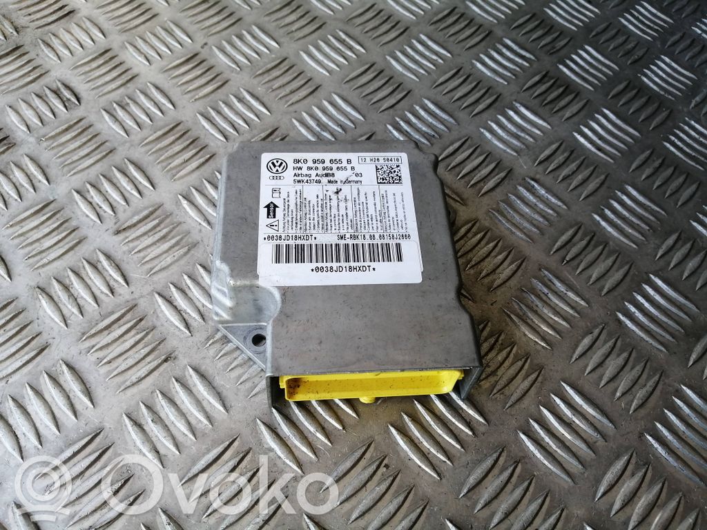 Audi A5 8T 8F Airbag control unit/module 