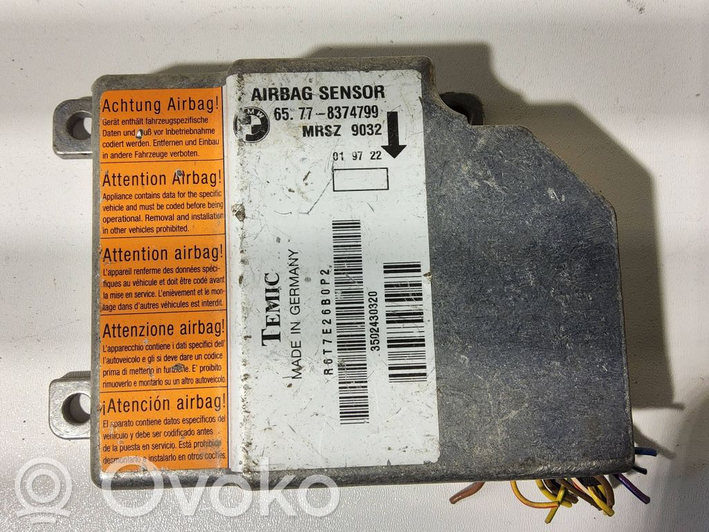 BMW 3 E36 Airbag control unit/module 
