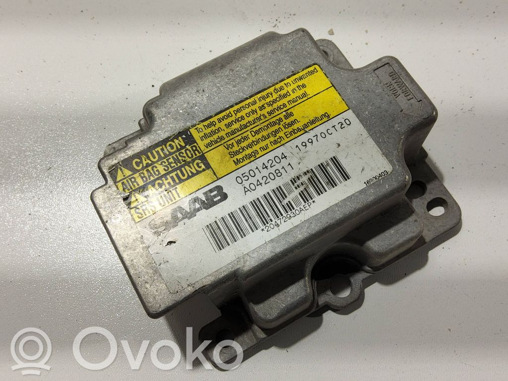 Saab 9-5 Airbag control unit/module 