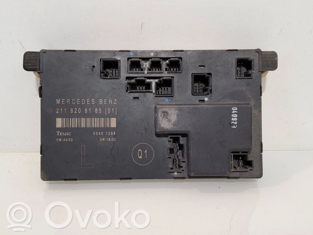 Mercedes-Benz E W211 Door control unit/module 