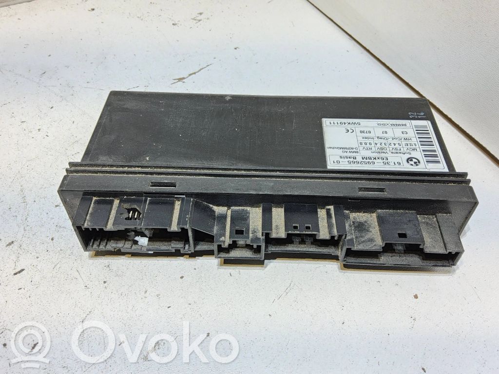 BMW 5 E60 E61 Komforto modulis 