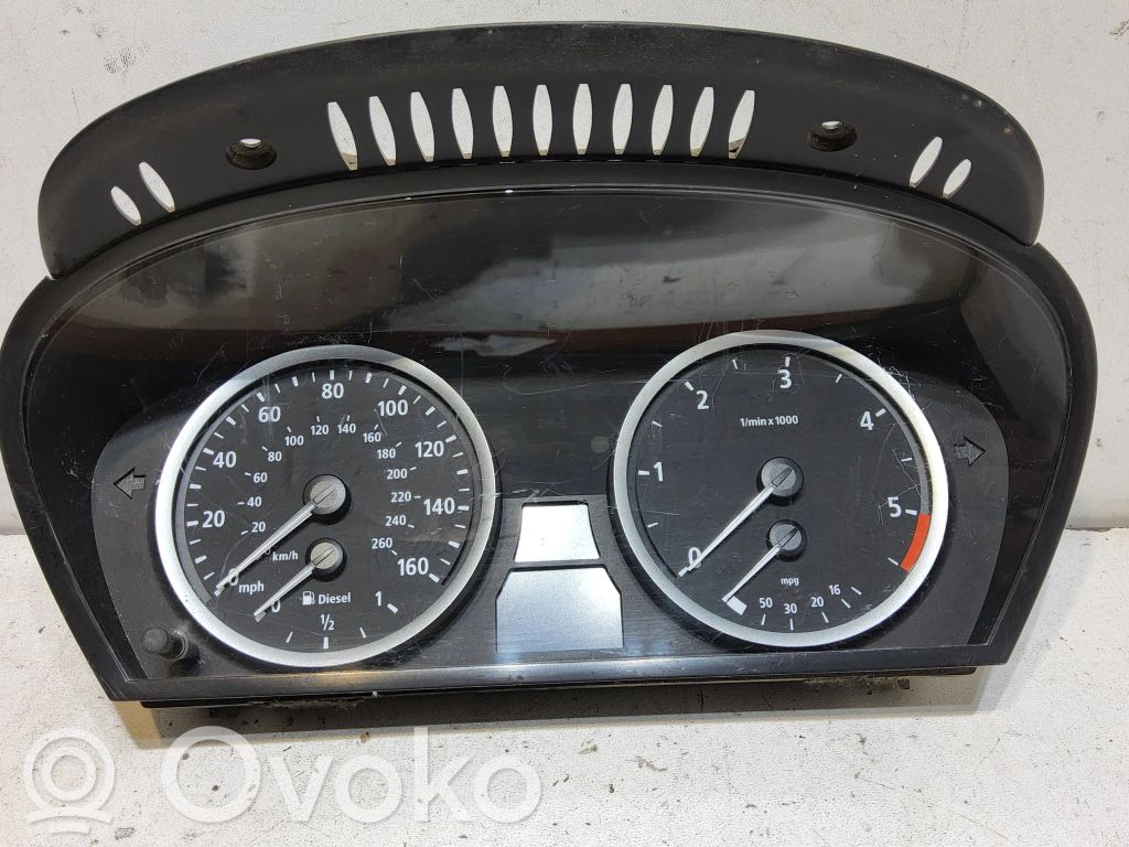 BMW 5 E60 E61 Speedometer (instrument cluster) 