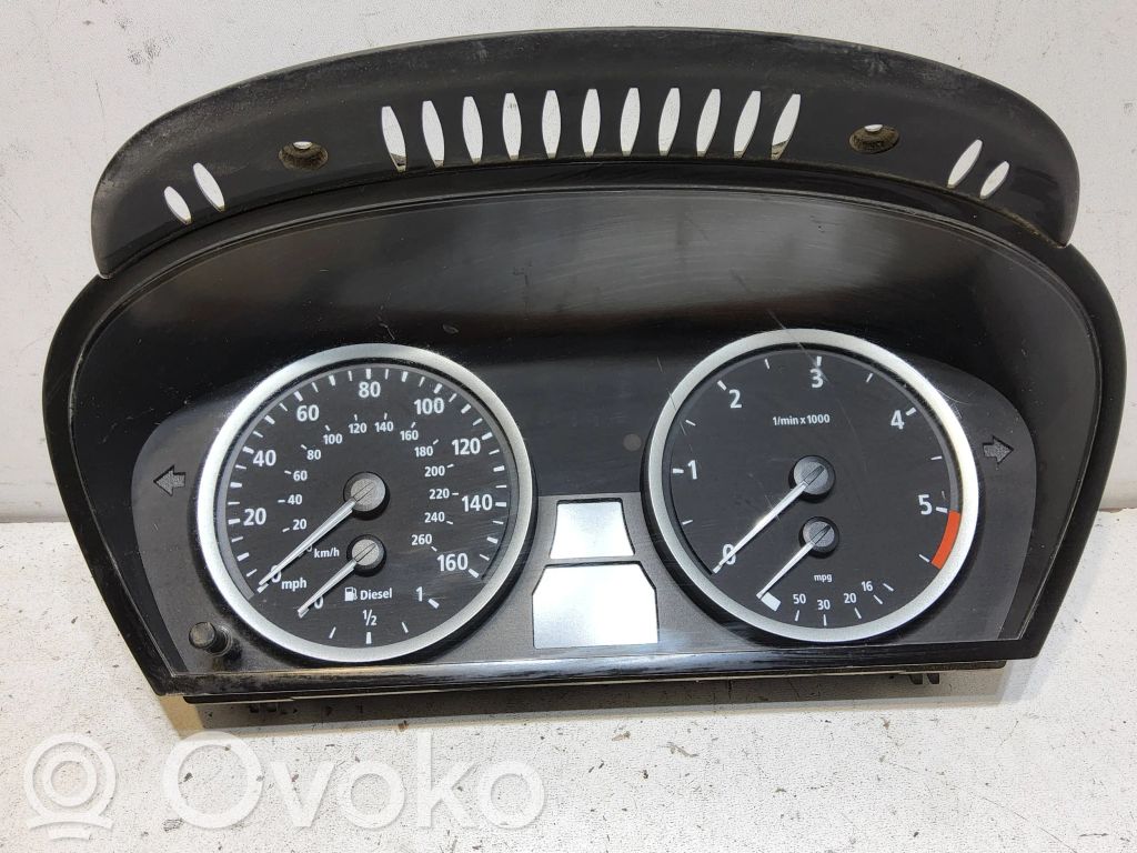 BMW 5 E60 E61 Speedometer (instrument cluster) 