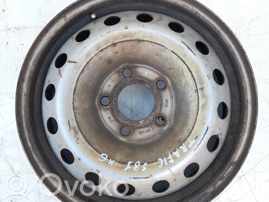 Renault Trafic II (X83) R12 lengvojo lydinio ratlankis (-iai) 