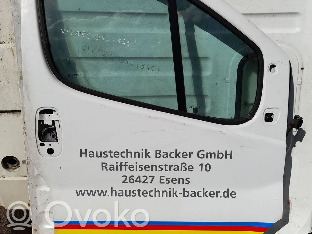 Opel Vivaro Priekinės durys 
