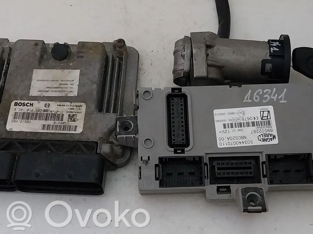 Iveco Daily 4th gen Engine ECU kit and lock set 