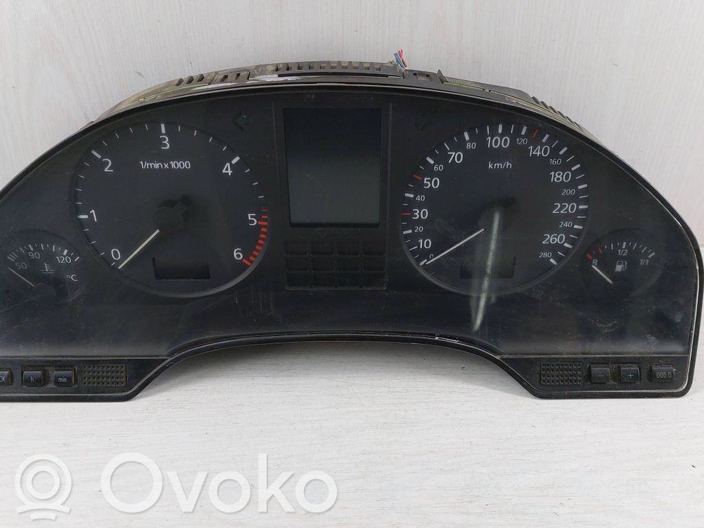 Audi A8 S8 D2 4D Velocímetro (tablero de instrumentos) 