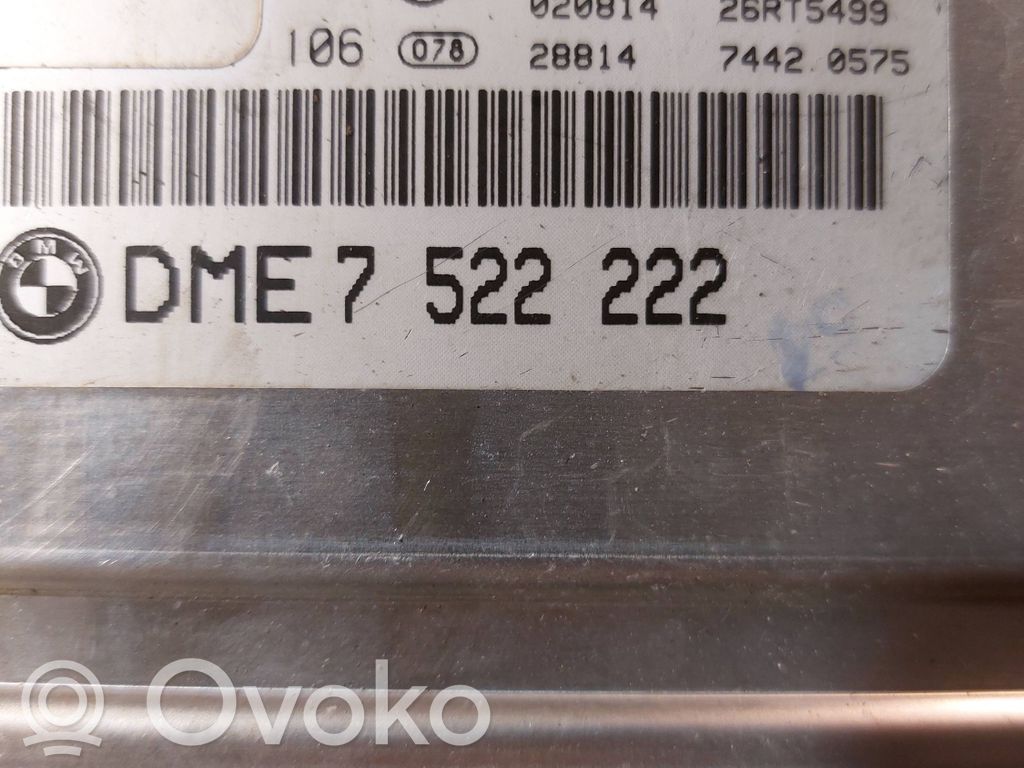 BMW X5 E53 Juego de cerradura y set ECU del motor 