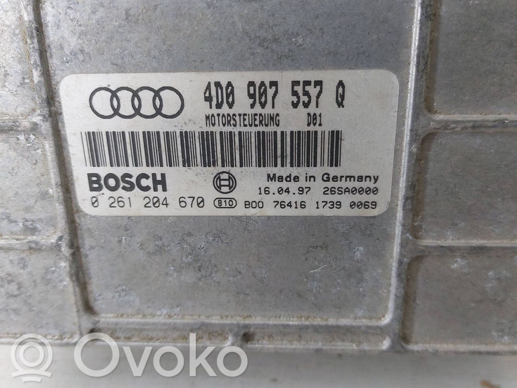 Audi A8 S8 D2 4D Engine control unit/module 