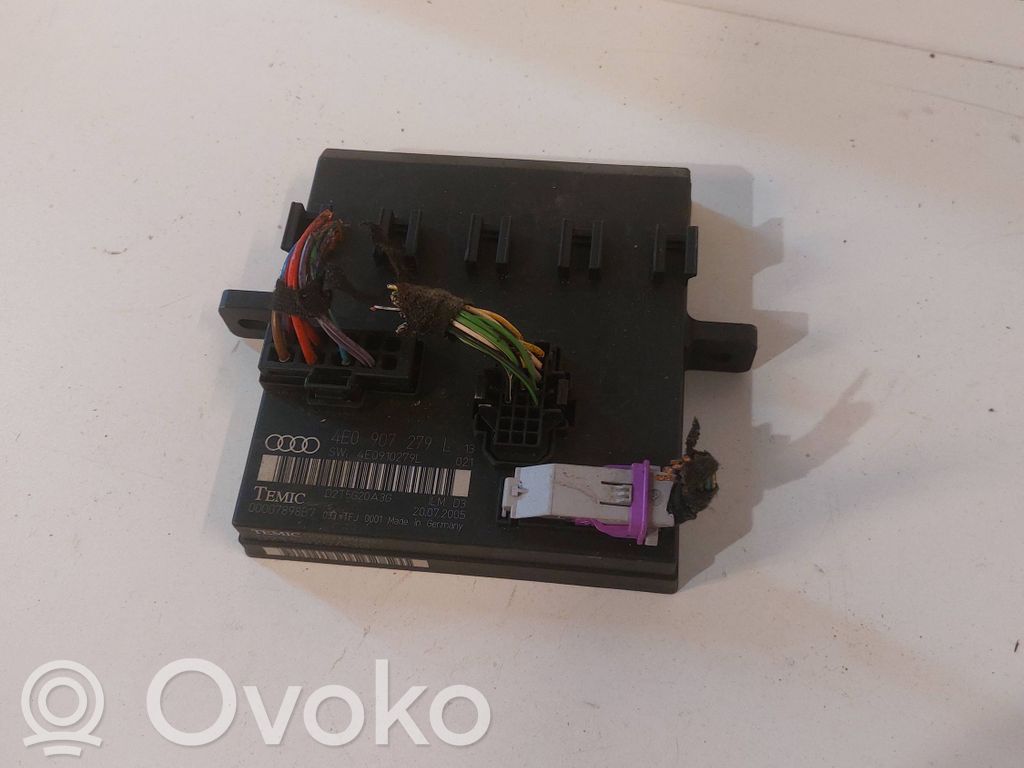 Audi A8 S8 D3 4E Moduł / Sterownik komfortu 