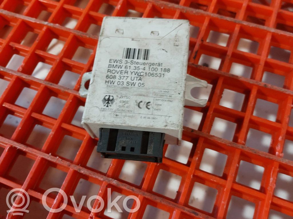 BMW 5 E39 Unité de commande dispositif d'immobilisation 